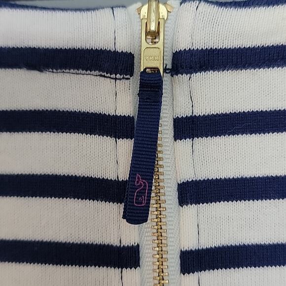 Vineyard Vines Knit Striped Pocket Girls Dress, XL(16) - Picture 6 of 7